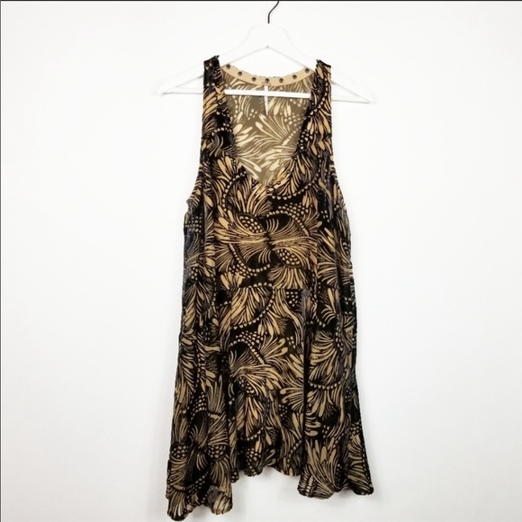 Free People Ellie Burn Out Tunic Dress - Picture 3 of 6